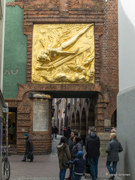 Bttcherstrae - Eingang mit Goldrelief