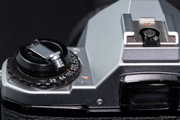 Pentax MG (ca. 1981) mit Asahi Pentax 1:2 50mm